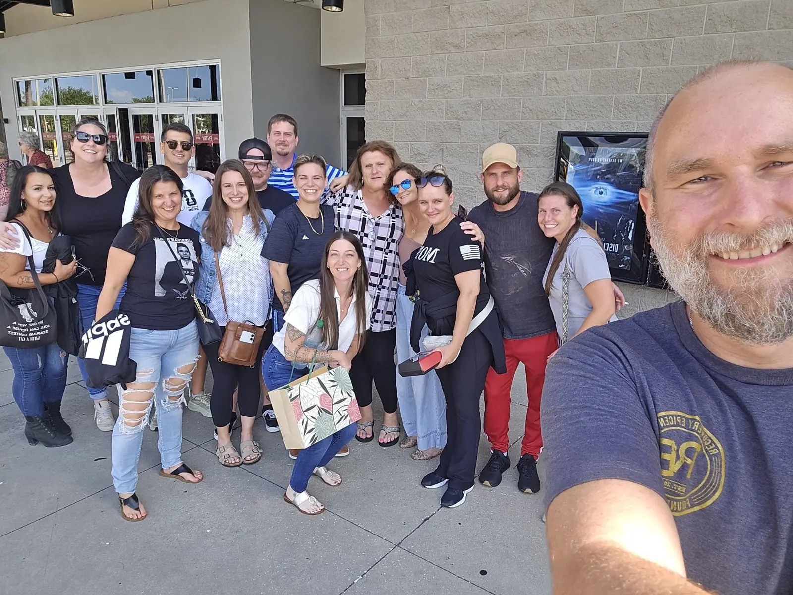 Recovery Epicenter Foundation members together at a statewide gathering